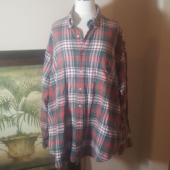 SOLD!! RALPH LAUREN POLO Plaid Button Up - Size XL - Picture 1 of 4